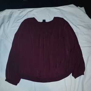 Plum blouse